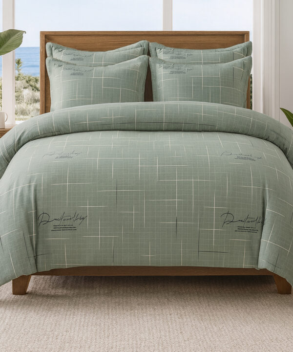 AMALI – Bedding set – Crosshatch